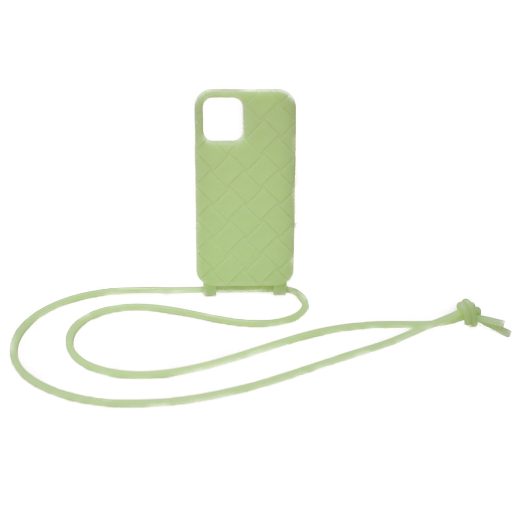 Bottega Veneta Iphone 12 Pro Case Silicone Mystic Green